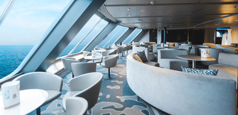 Seaview Lounge på Silja Serenade