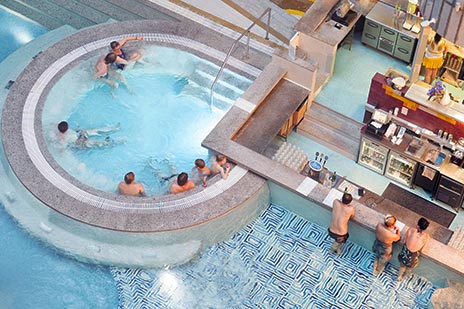 Poolen på Aqua Spa i Tallinn